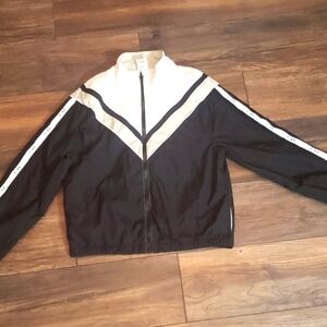 Victoria's secret Pink, black Full zip Anorack